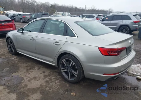 2017 Audi A4 2.0T Premium from USA, damaged, VIN WAUENAF4XHN040766